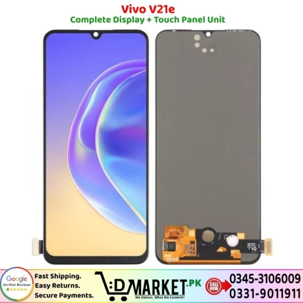 Vivo V21e LCD Panel Price In Pakistan