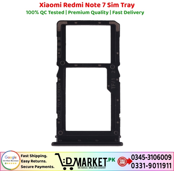 Xiaomi Redmi Note 7 Sim Tray Price In Pakistan