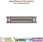 Apple iPhone 12 LCD Connector Price In Pakistan