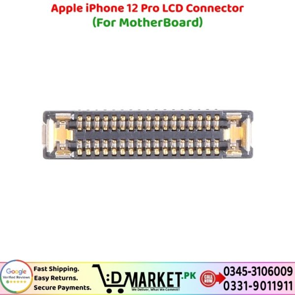 Apple iPhone 12 Pro LCD Connector Price In Pakistan