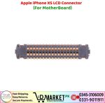 Apple iPhone XS LCD Connector Price In Pakistan