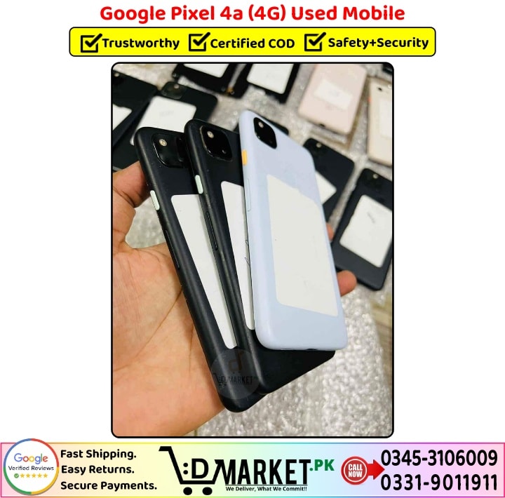 Google Pixel 4a 4G Used Price In Pakistan