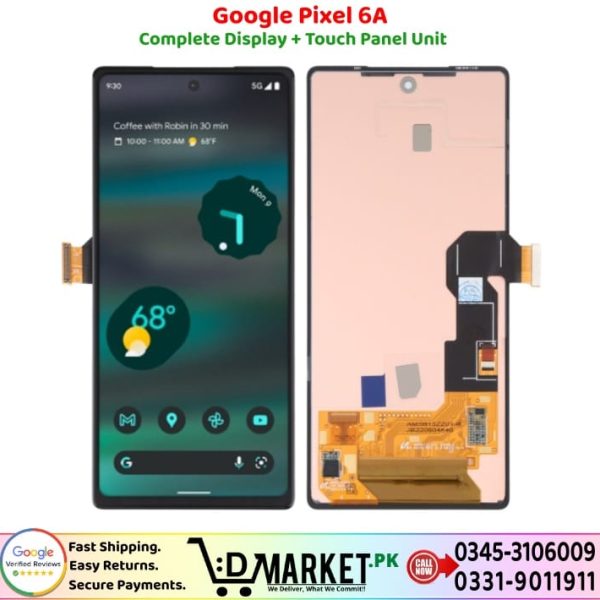 Google Pixel 6A LCD Panel Price In Pakistan
