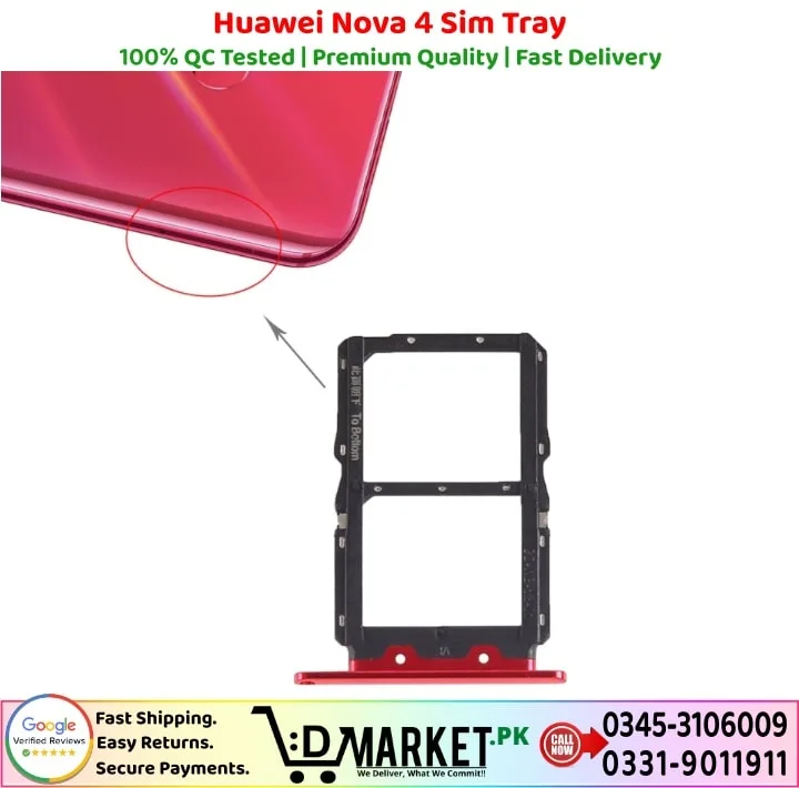 Huawei Nova 4 Sim Tray Price In Pakistan