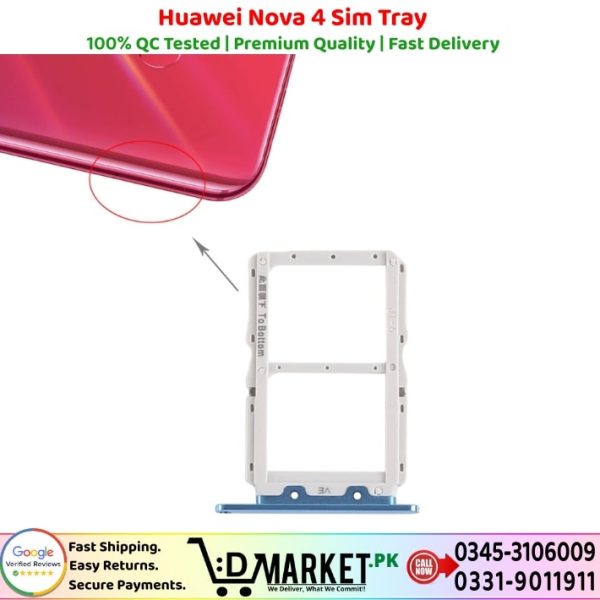 Huawei Nova 4 Sim Tray Price In Pakistan