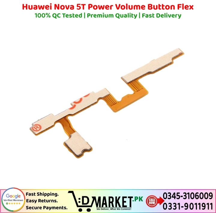Huawei Nova 5T Power Volume Button Flex Price In Pakistan