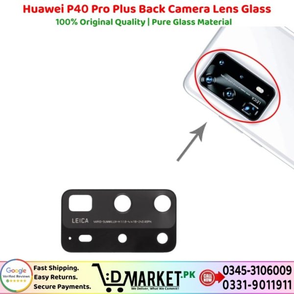 Huawei P40 Pro Plus Back Camera Lens Glass Price In Pakistan