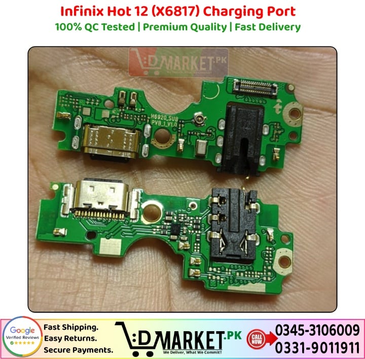 infinix hot 12 charging