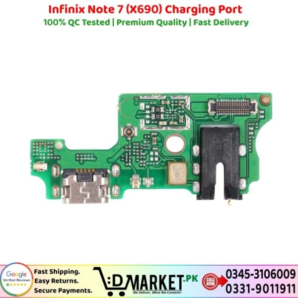 Infinix Note 7 X690 Charging Port Price In Pakistan