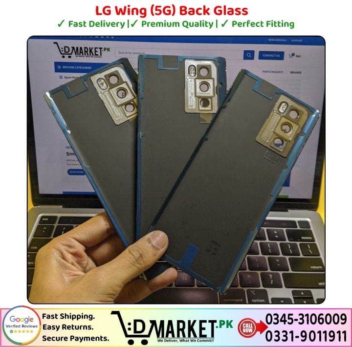 LG Wing 5G Back Glass Price In Pakistan