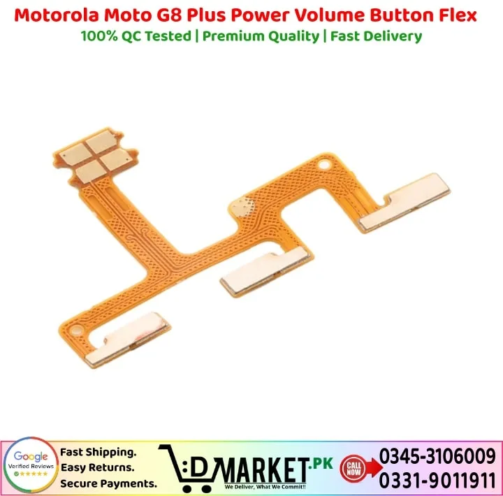 Motorola Moto G8 Plus Power Volume Button Flex Price In Pakistan