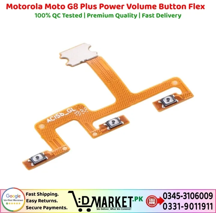 Motorola Moto G8 Plus Power Volume Button Flex - Image 2
