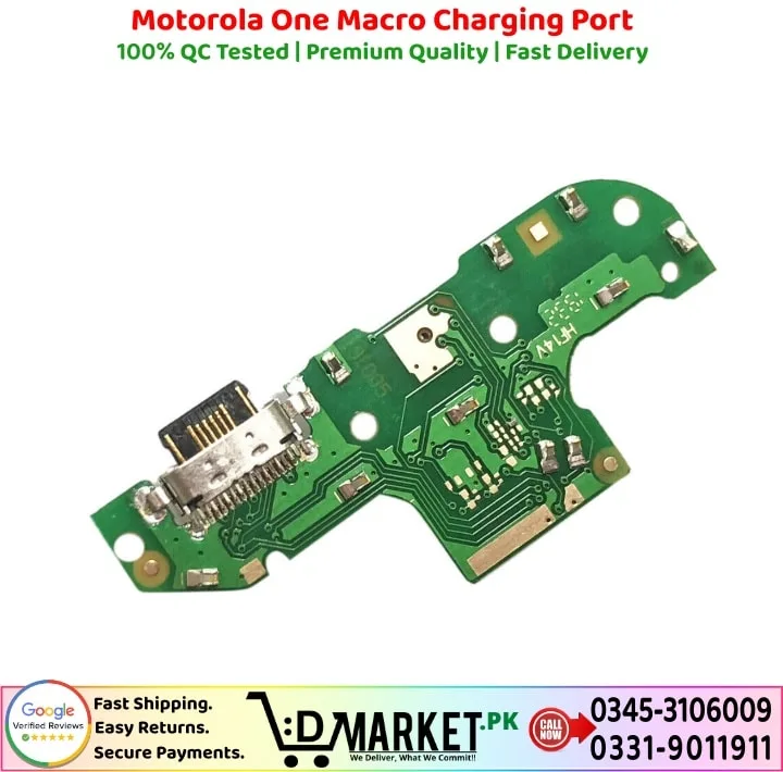 Motorola One Macro Charging Port Price In Pakistan