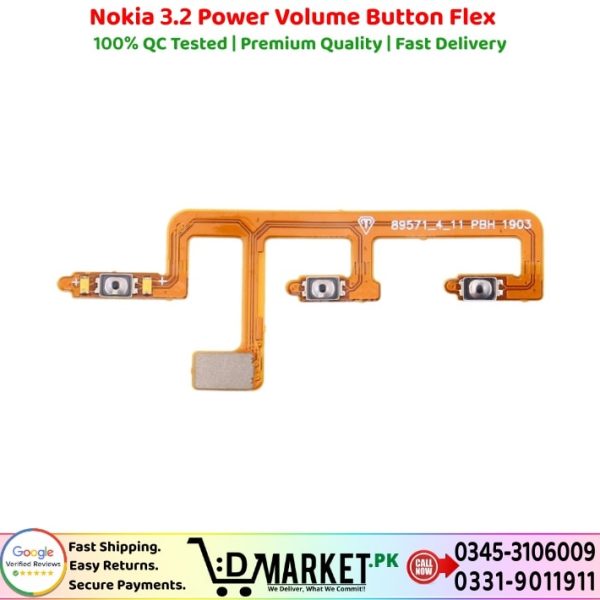 Nokia 3.2 Power Volume Button Flex Price In Pakistan