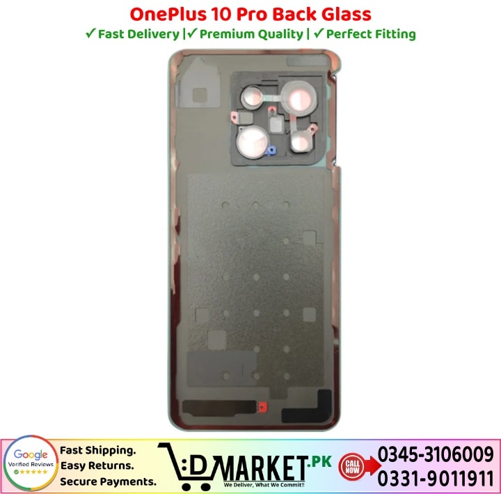 OnePlus 10 Pro Back Glass Price In Pakistan