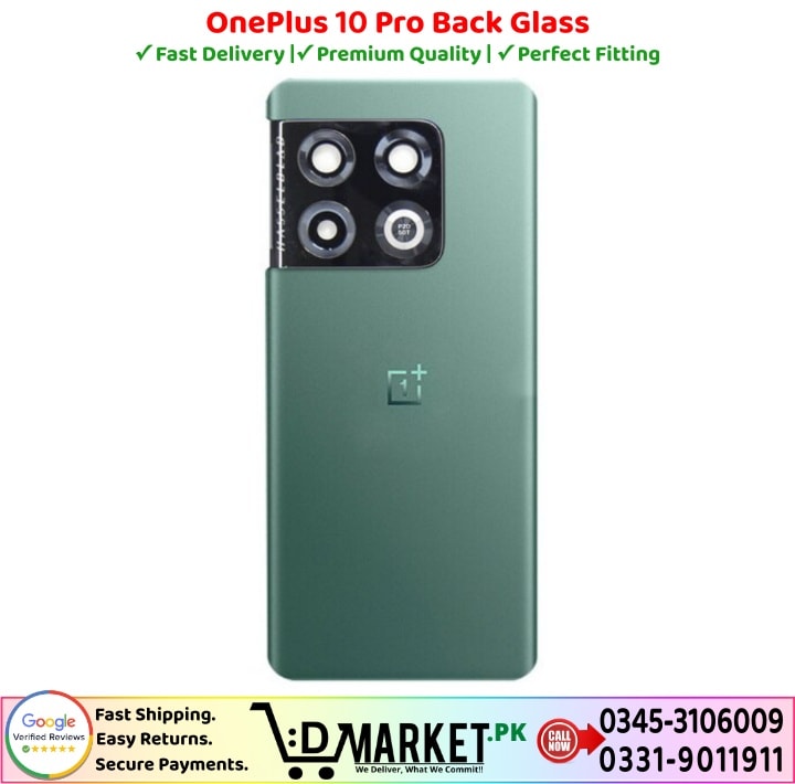 OnePlus 10 Pro Back Glass Price In Pakistan