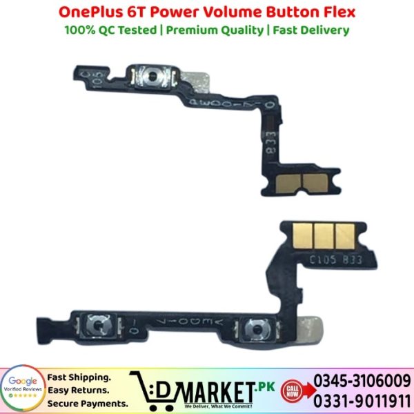 OnePlus 6T Power Volume Button Flex Price In Pakistan