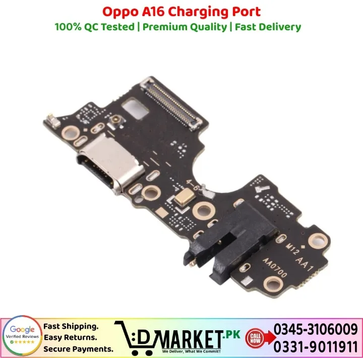 Oppo A16 Charging Port Price In Pakistan