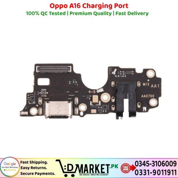 Oppo A16 Charging Port Price In Pakistan
