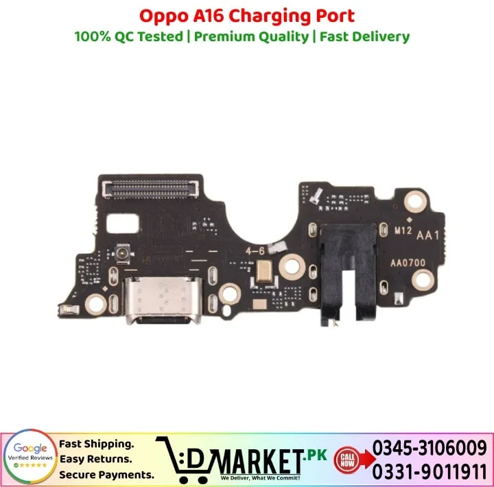 Oppo A16 Charging Port Price In Pakistan