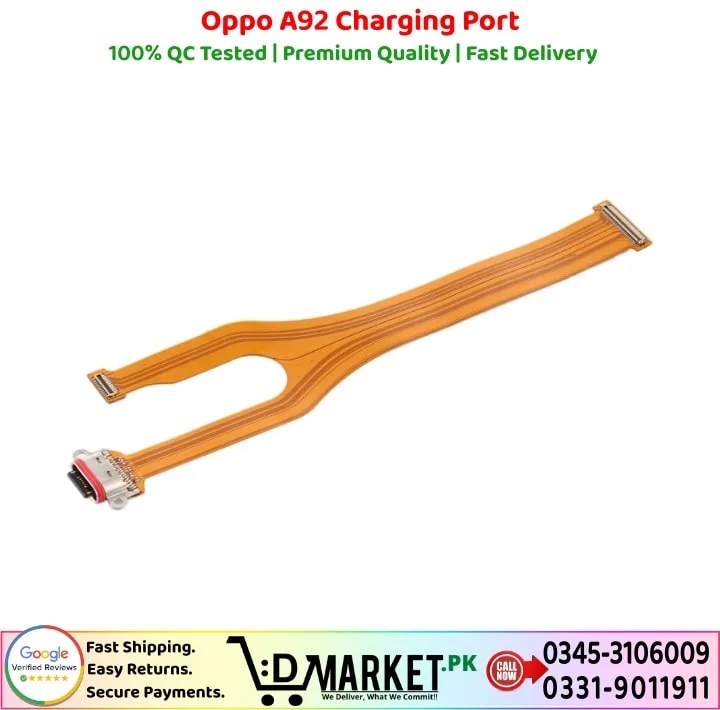 Oppo A92 Charging Port Price In Pakistan