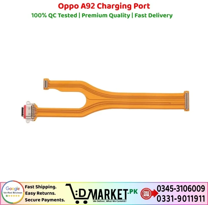 Oppo A92 Charging Port Price In Pakistan