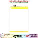 Realme 5 Pro Original Battery Price In Pakistan