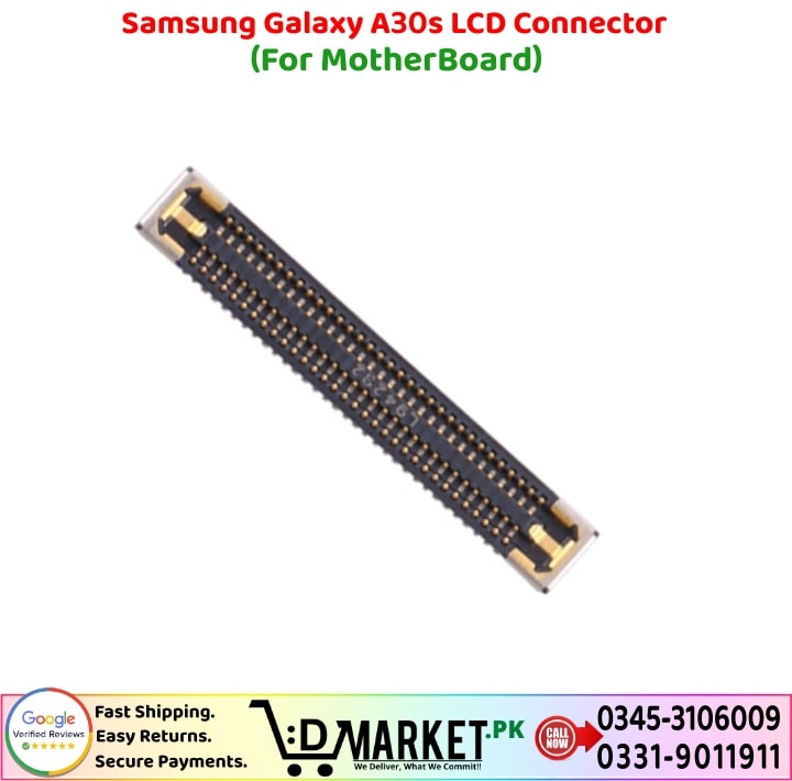 Samsung Galaxy A30s LCD Connector Price In Pakistan