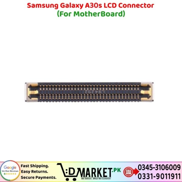 Samsung Galaxy A30s LCD Connector Price In Pakistan