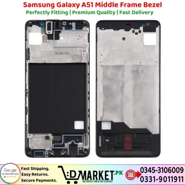 Samsung Galaxy A51 Middle Frame Bezel Price In Pakistan