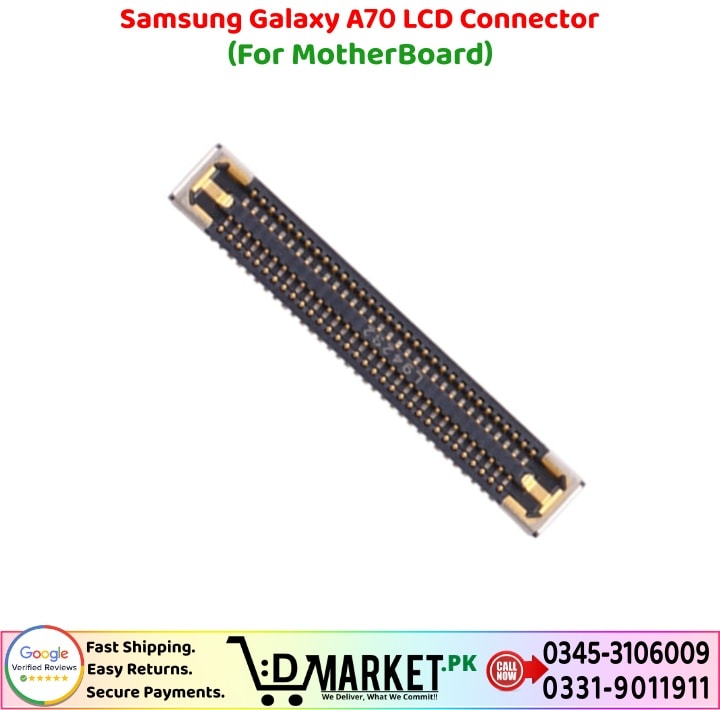 Samsung Galaxy A70 LCD Connector Price In Pakistan