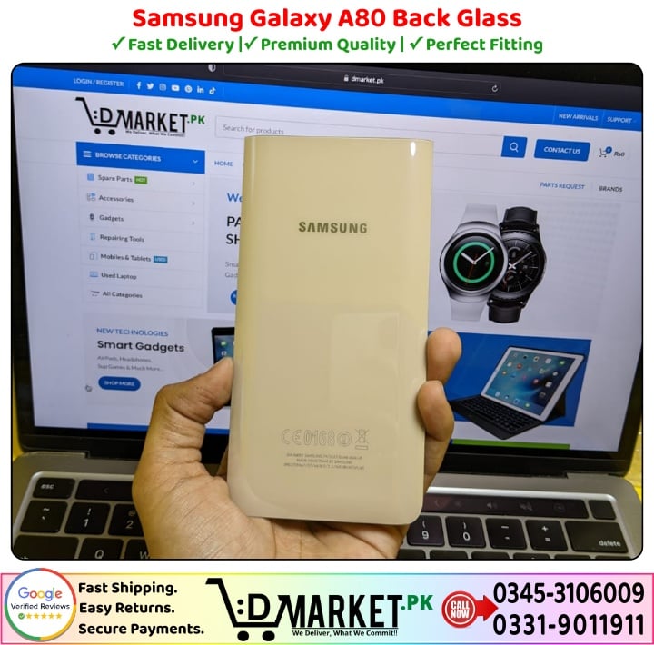 Samsung Galaxy A80 Back Glass Price In Pakistan