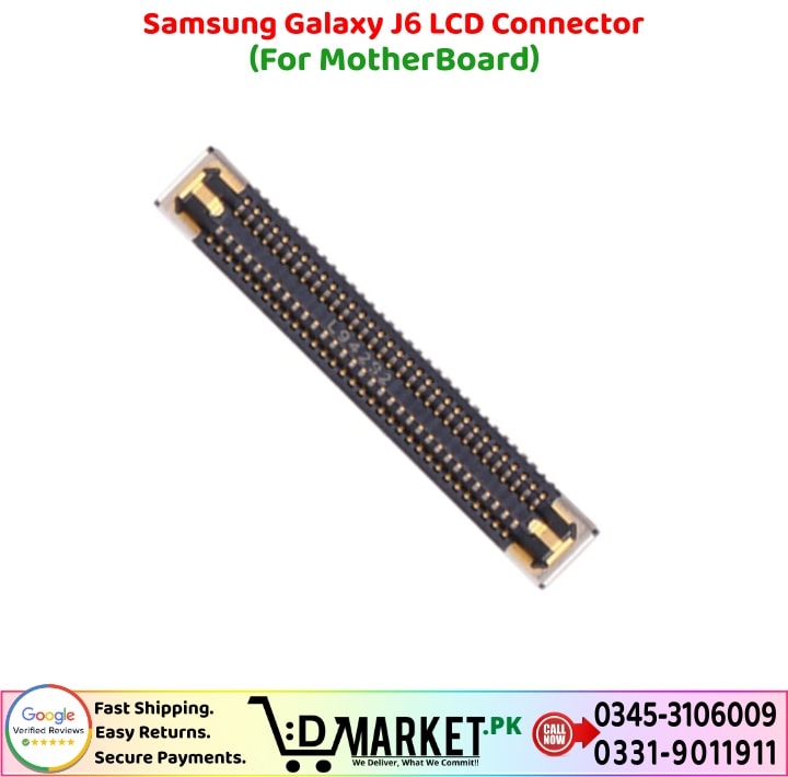 Samsung Galaxy J6 LCD Connector Price In Pakistan