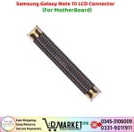 Samsung Galaxy Note 10 LCD Connector Price In Pakistan