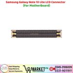 Samsung Galaxy Note 10 Lite LCD Connector Price In Pakistan