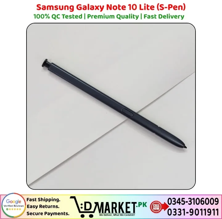Samsung Galaxy Note 10 Lite S Pen Price In Pakistan