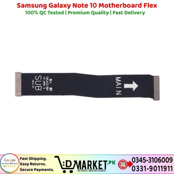 Samsung Galaxy Note 10 Motherboard Flex Price In Pakistan