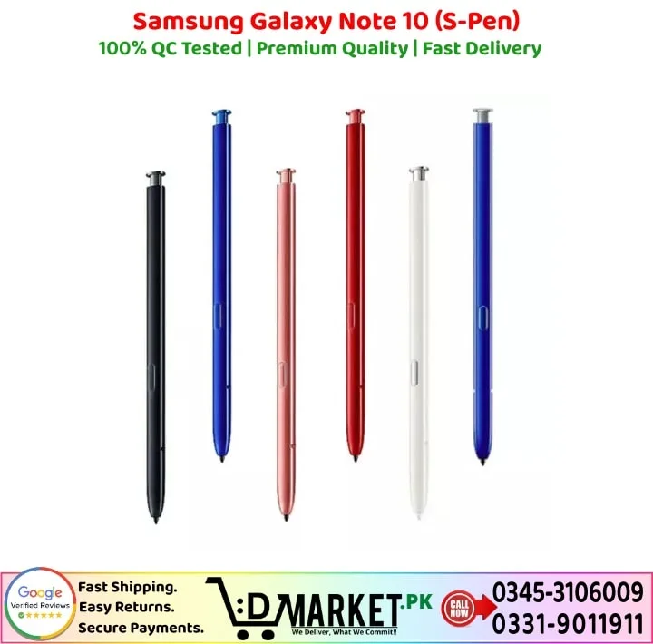 Samsung Galaxy Note 10 S Pen Price In Pakistan