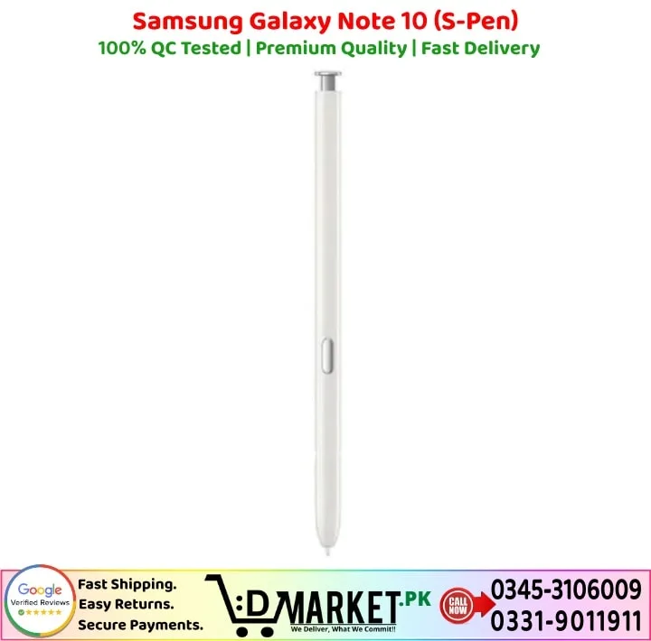 Samsung Galaxy Note 10 S Pen Price In Pakistan