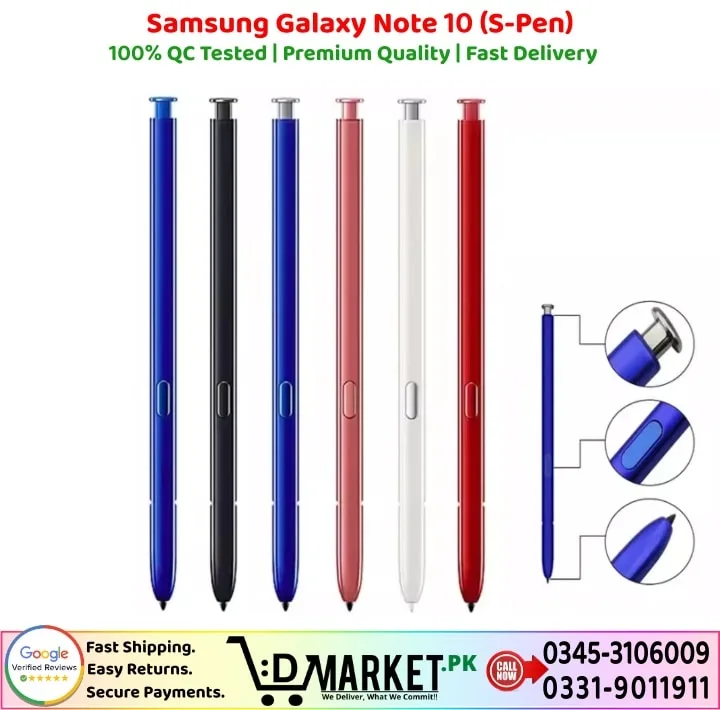 Samsung Galaxy Note 10 S Pen Price In Pakistan