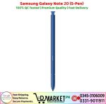 Samsung Galaxy Note 20 S Pen Price In Pakistan