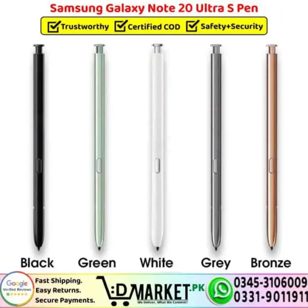 Samsung Galaxy Note 20 Ultra S Pen Stylus - DMarket.Pk