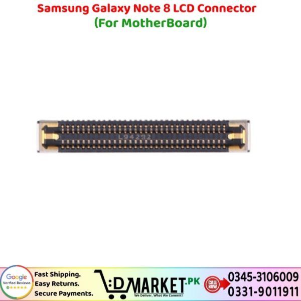 Samsung Galaxy Note 8 LCD Connector Price In Pakistan