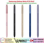 Samsung Galaxy Note 8 S Pen Price In Pakistan