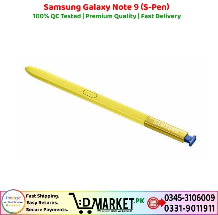 Samsung Galaxy Note 9 S Pen Price In Pakistan