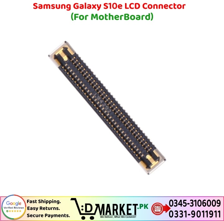 Samsung Galaxy S10e LCD Connector Price In Pakistan