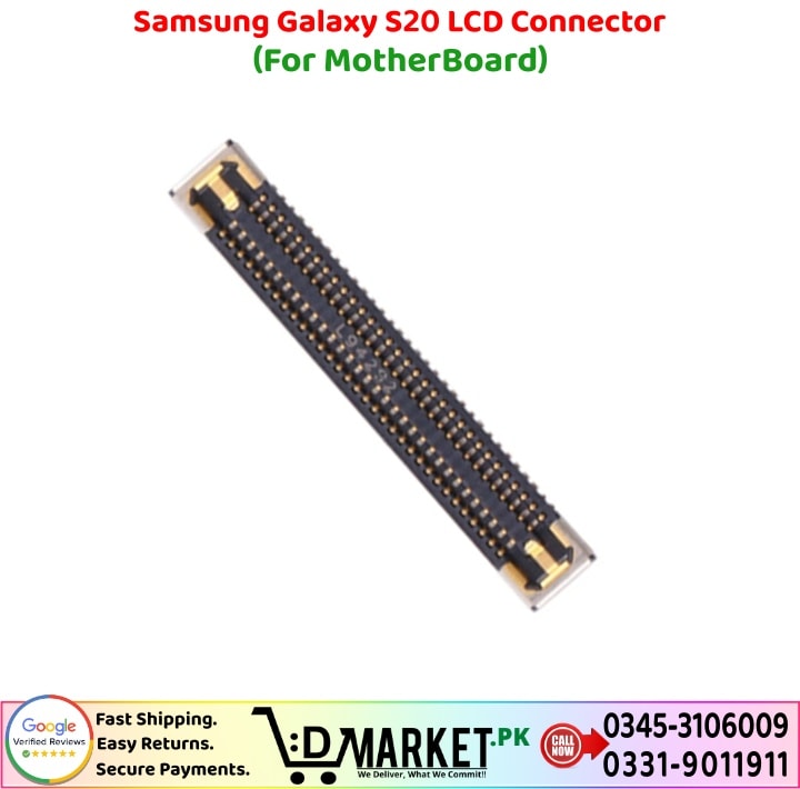 Samsung Galaxy S20 LCD Connector Price In Pakistan