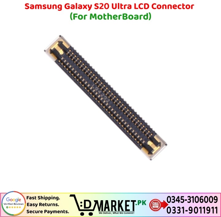 Samsung Galaxy S20 Ultra LCD Connector Price In Pakistan