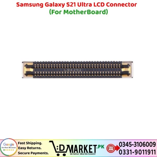 Samsung Galaxy S21 Ultra LCD Connector Price In Pakistan