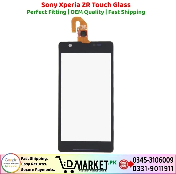 Sony Xperia ZR Touch Glass Price In Pakistan